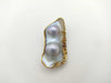 Mabe Pearl K18 21.8g Brooch 