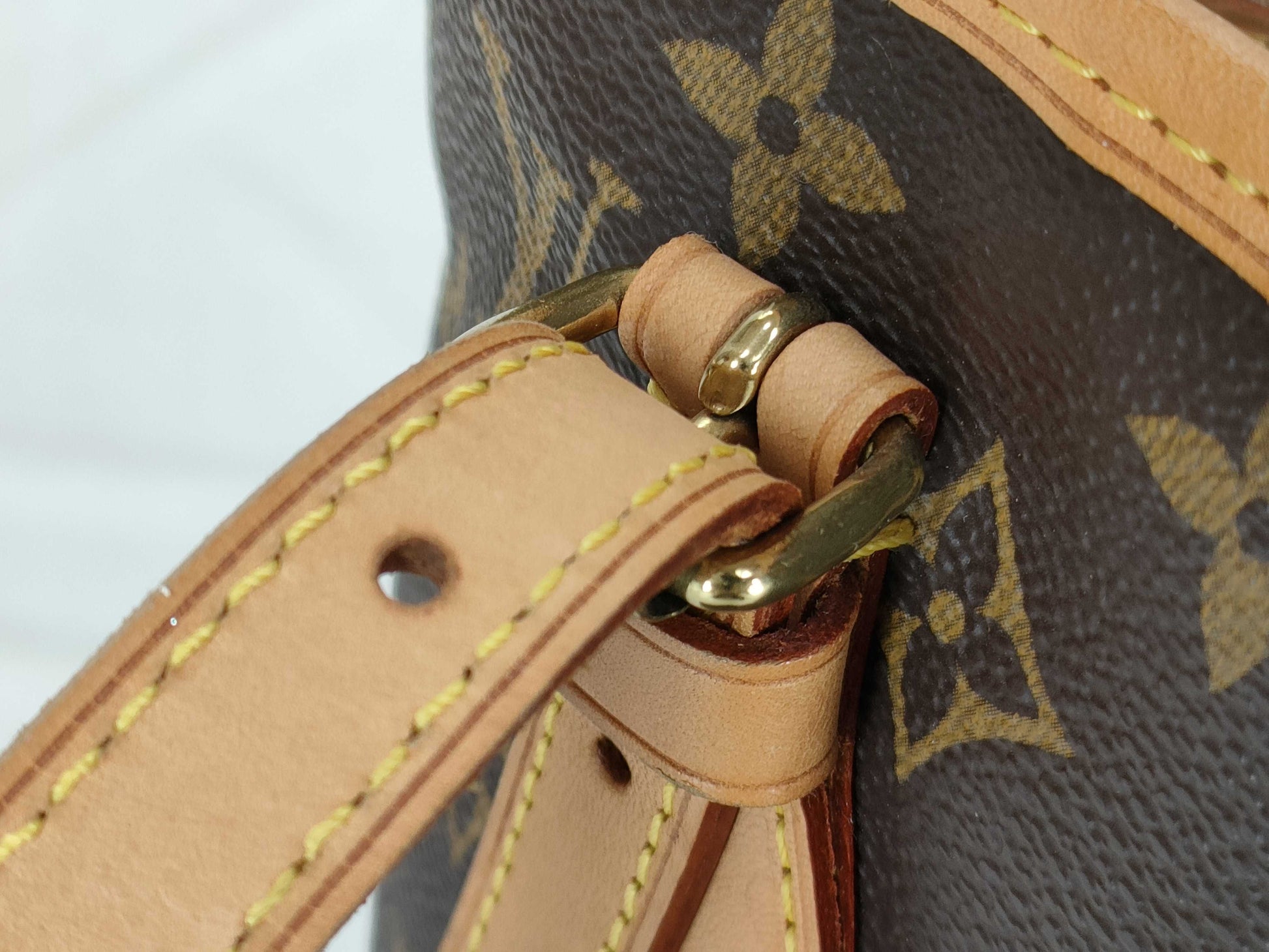 LOUIS VUITTON Monogram LV Bucket vi0031 Tote Bag