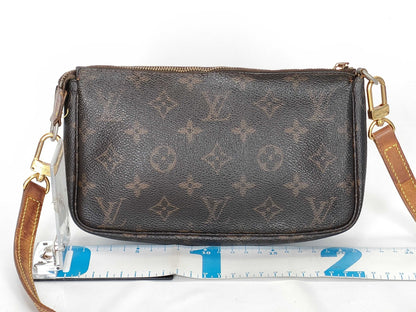LOUIS VUITTON Monogram Louis Vuitton Pochette Accessoir Monogram M51980 Pouch