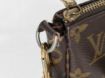 LOUIS VUITTON Monogram Louis Vuitton Pochette Accessoir Monogram M51980 Pouch