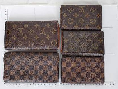 LOUIS VUITTON Monogram Louis Vuitton Wallet Set of 5 Wallets
