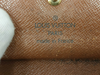 LOUIS VUITTON Monogram Louis Vuitton Wallet Set of 5 Wallets