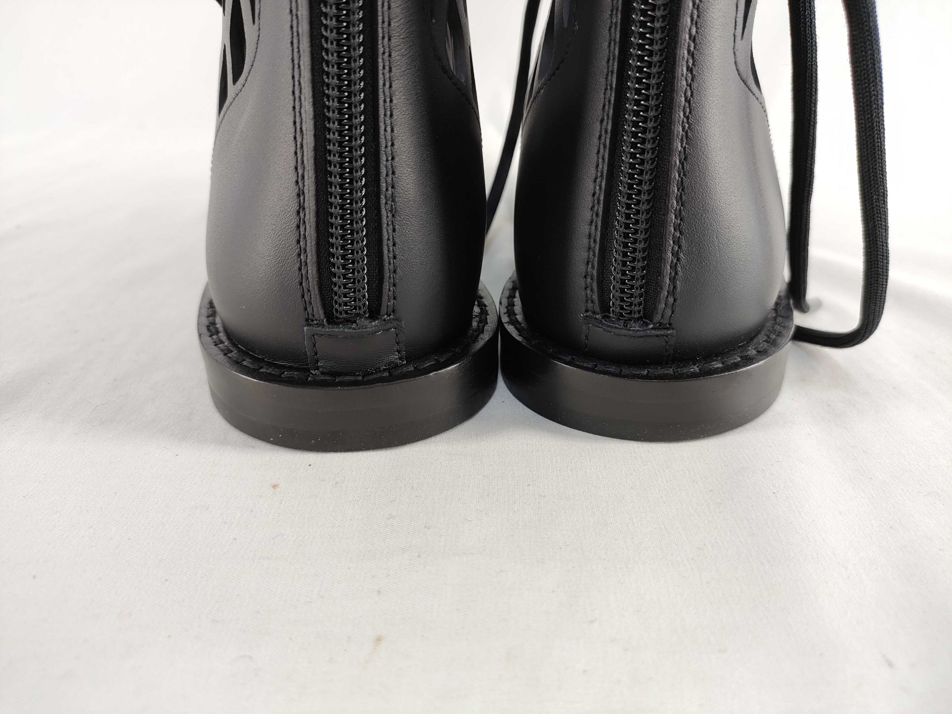 Dior D-Trap Mesh Leather Sandals Boots Lace-Up 35 1/2 Other Shoes