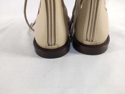 Dior D-Trap Mesh Leather Sandal Boots Lace-Up 35 Other Shoes