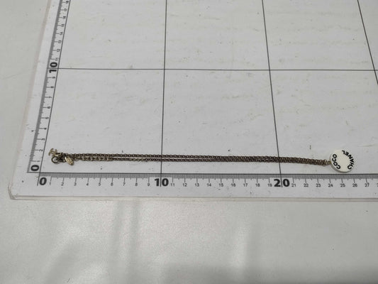 CHANEL CHANEL 07P COCO CHANEL Logo Circle Necklace Necklace