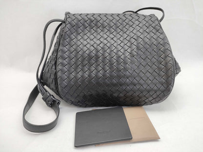 BOTTEGA VENETA Intrecciato BOTTEGA VENETA Intrecciato Shoulder Bag Black Shoulder Bag