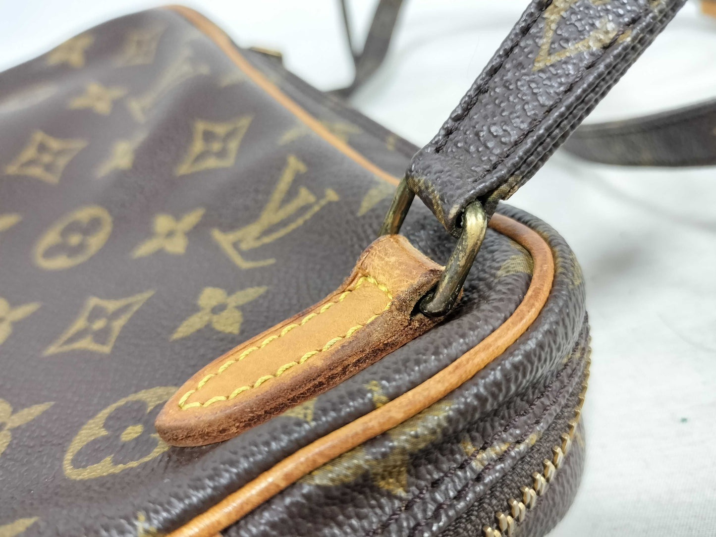 LOUIS VUITTON Monogram Marley Bandriere Shoulder Bag