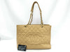 CHANEL beige shoulder bag