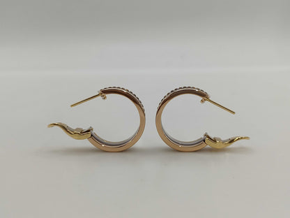 BOUCHERON Cattle Classic 750 16.8g Earrings 
