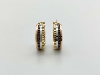BOUCHERON Cattle Classic 750 16.8g Earrings 