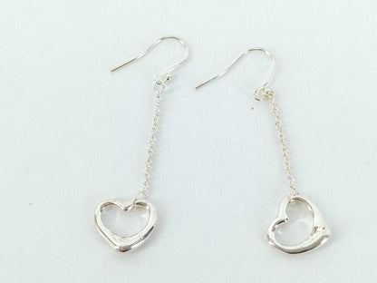 Tiffany&Co. Tiffany Silver Earrings Heart Earrings