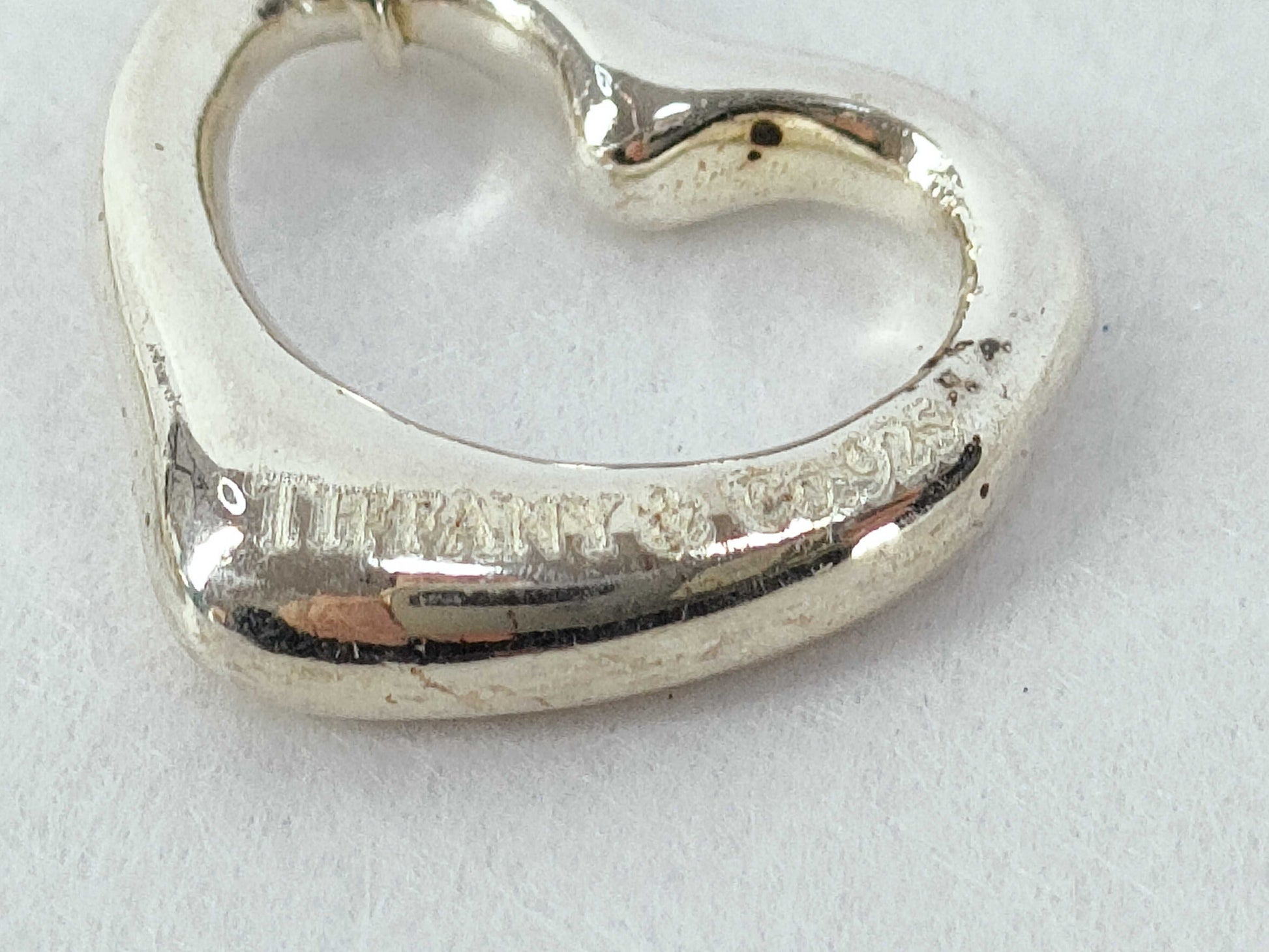 Tiffany&Co. Tiffany Silver Earrings Heart Earrings