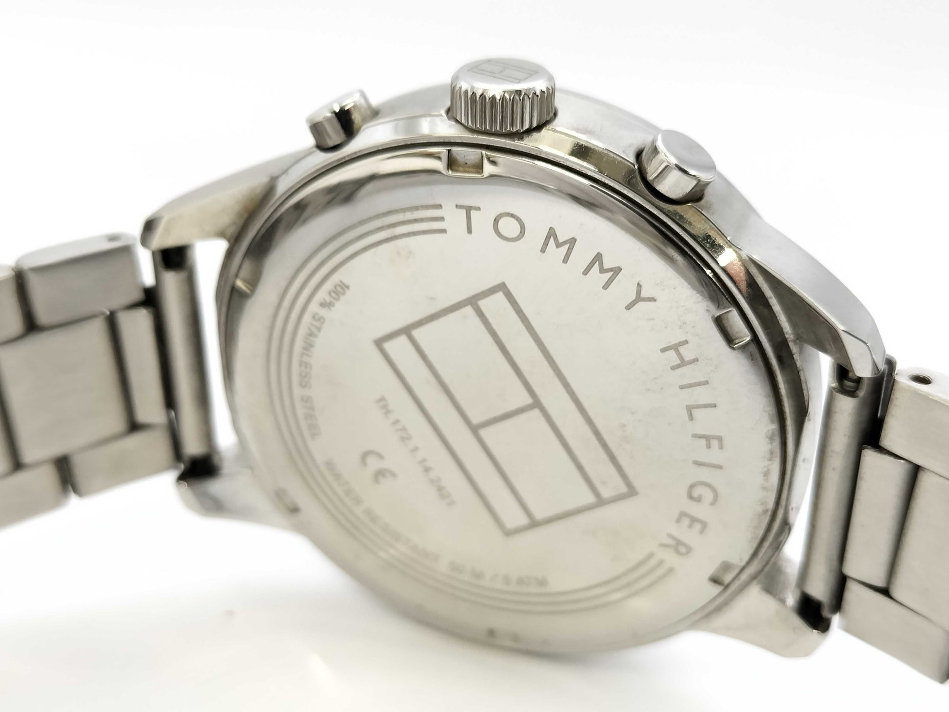 TOMMY HILFIGER TH.172.1.14.2421 Quartz Black Dial Immovable Men's Watch