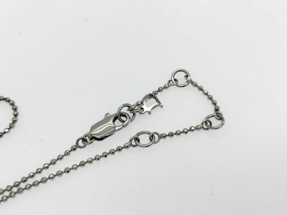 Dior Christian Dior Heart Playing Card Necklace Necklace