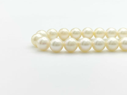 Pearl Diameter approx. 6.3-6.6mm SV 33.1g / Pearl Diameter approx. 7.8mm Pt850 2.4g Necklace 