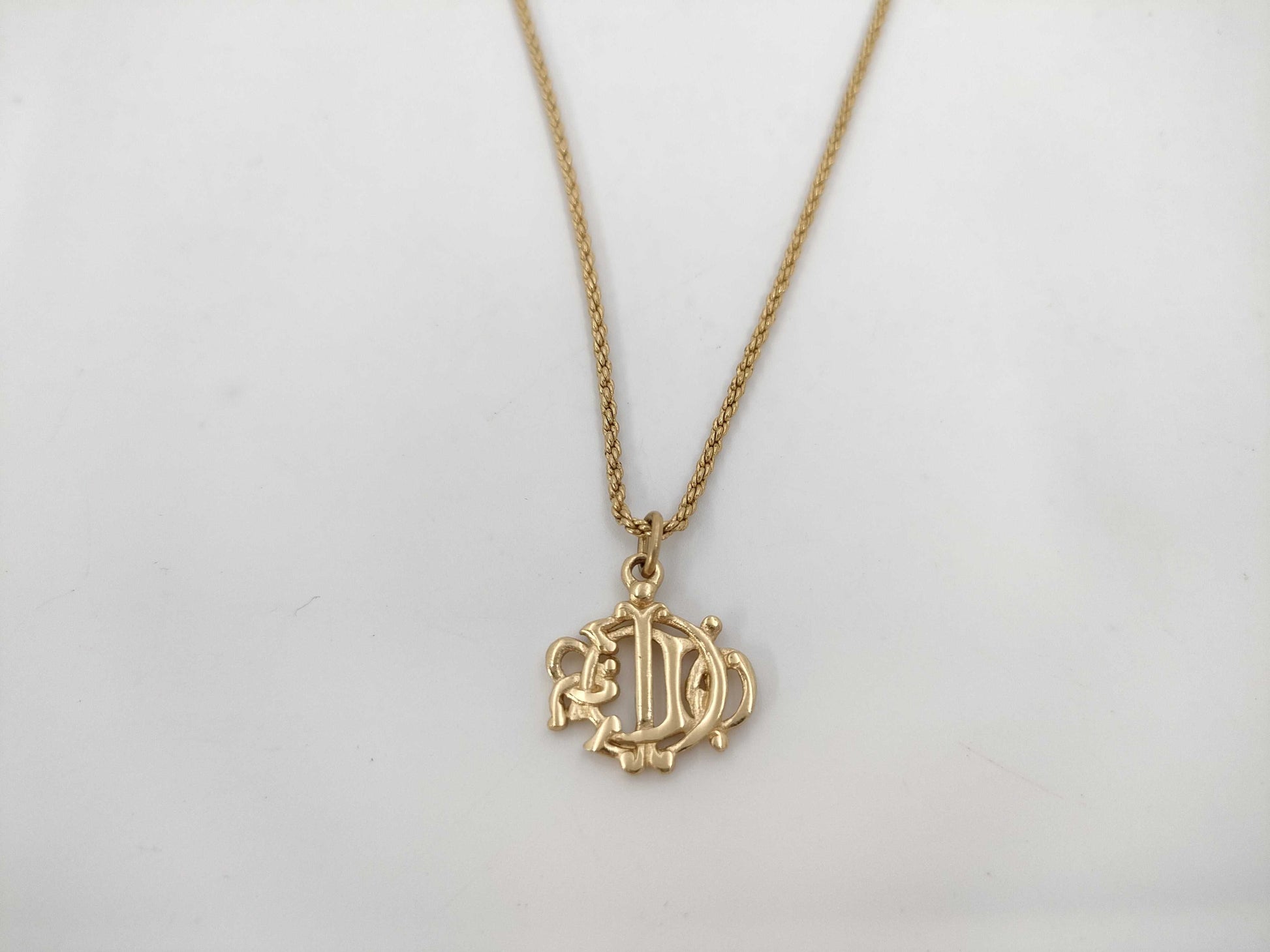 Dior Christian Dior Logo Necklace