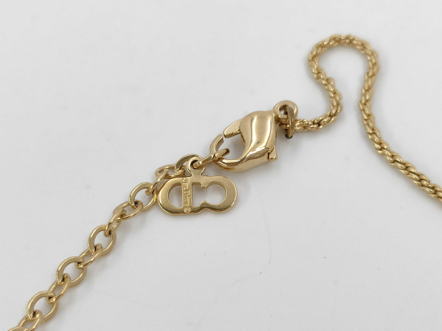 Dior Christian Dior Logo Necklace