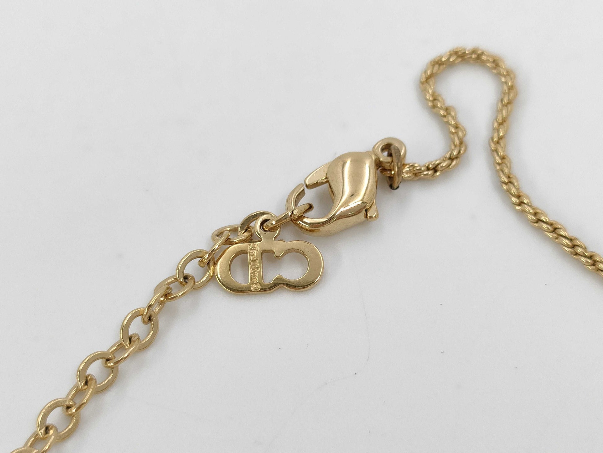Dior Christian Dior Logo Necklace