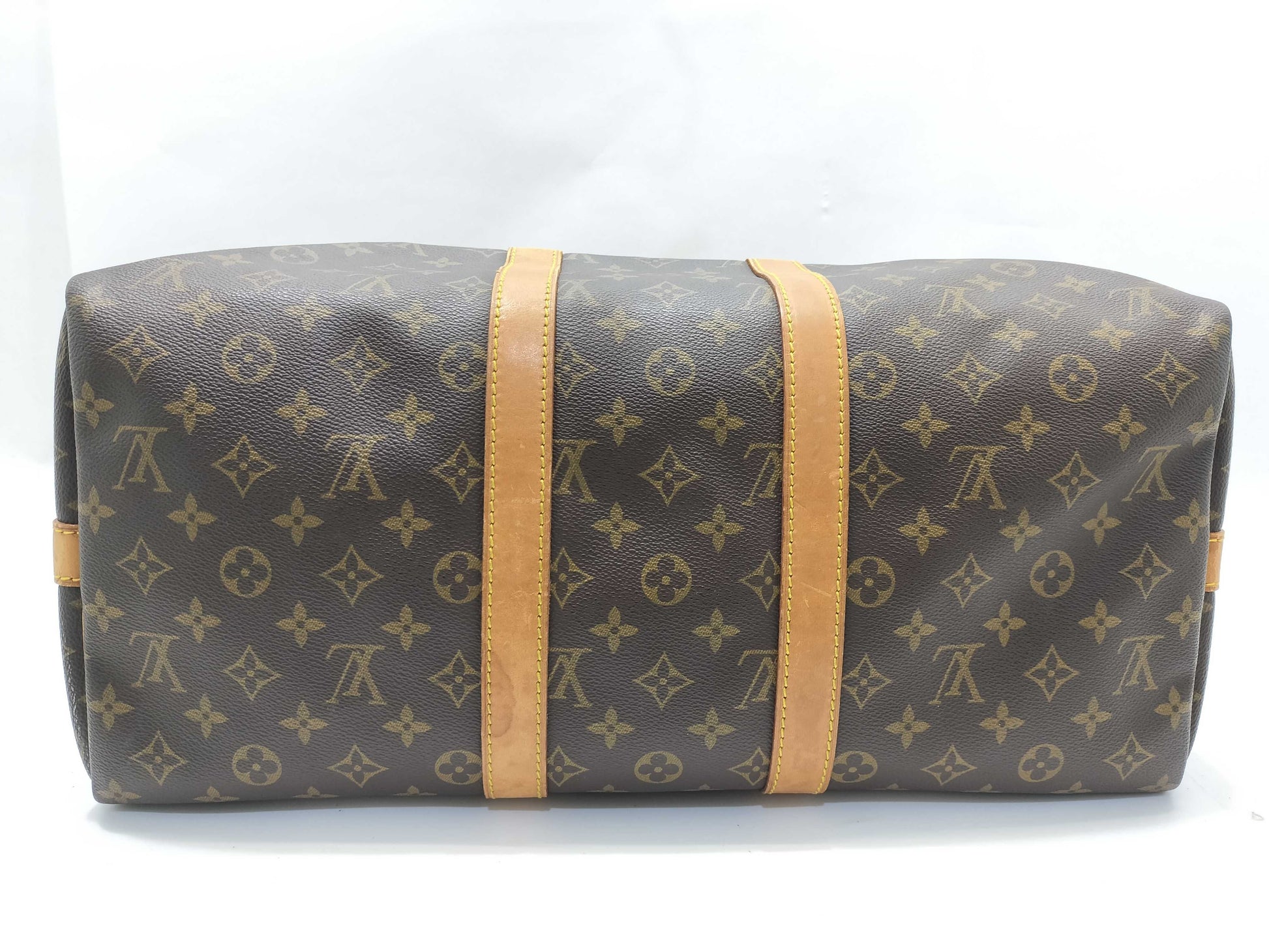 LOUIS VUITTON Monogram LOUIS VUITTON Keypol 45 Banduriere Boston Bag