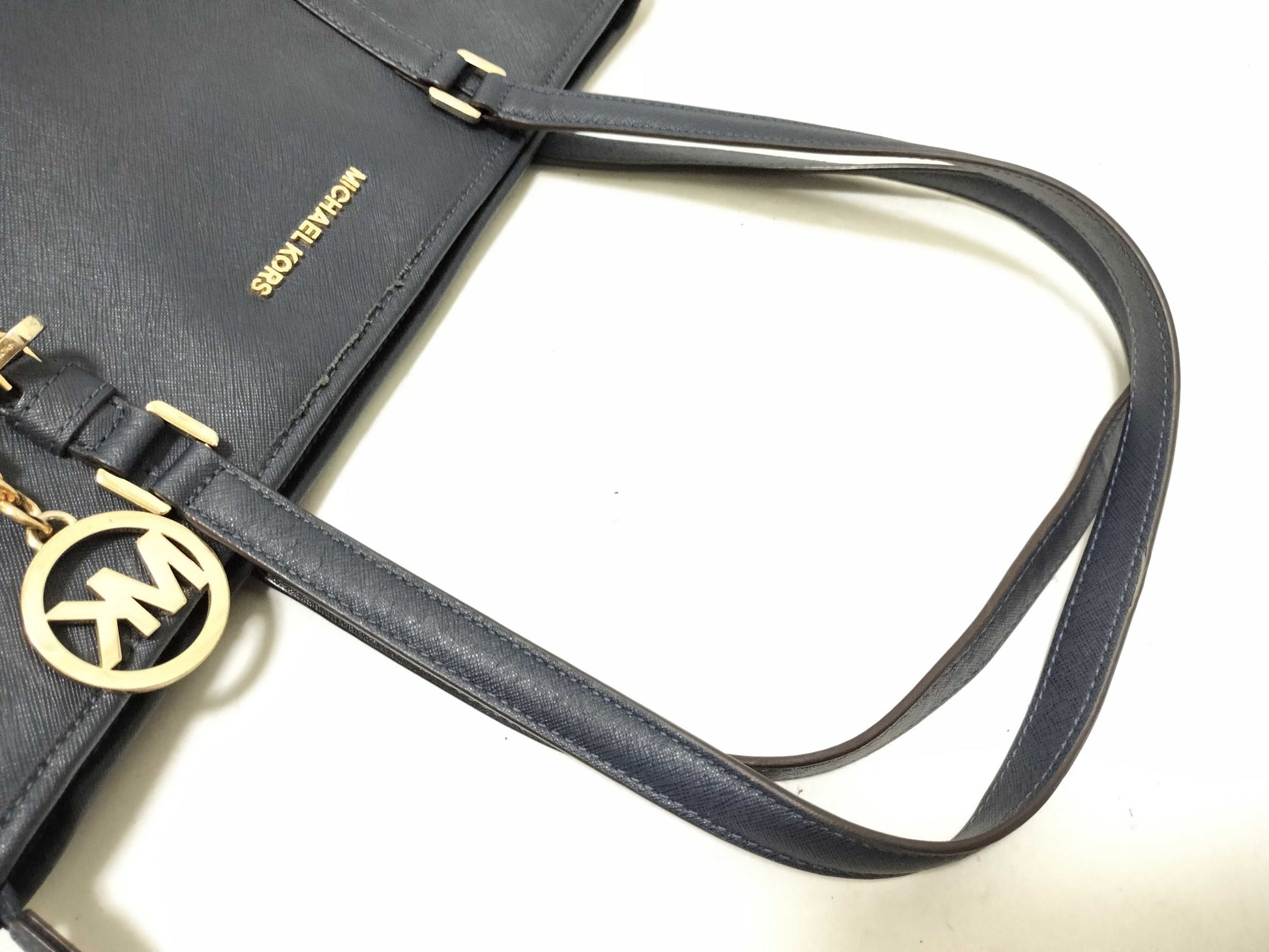 Michael Kors Navy Tote Bag