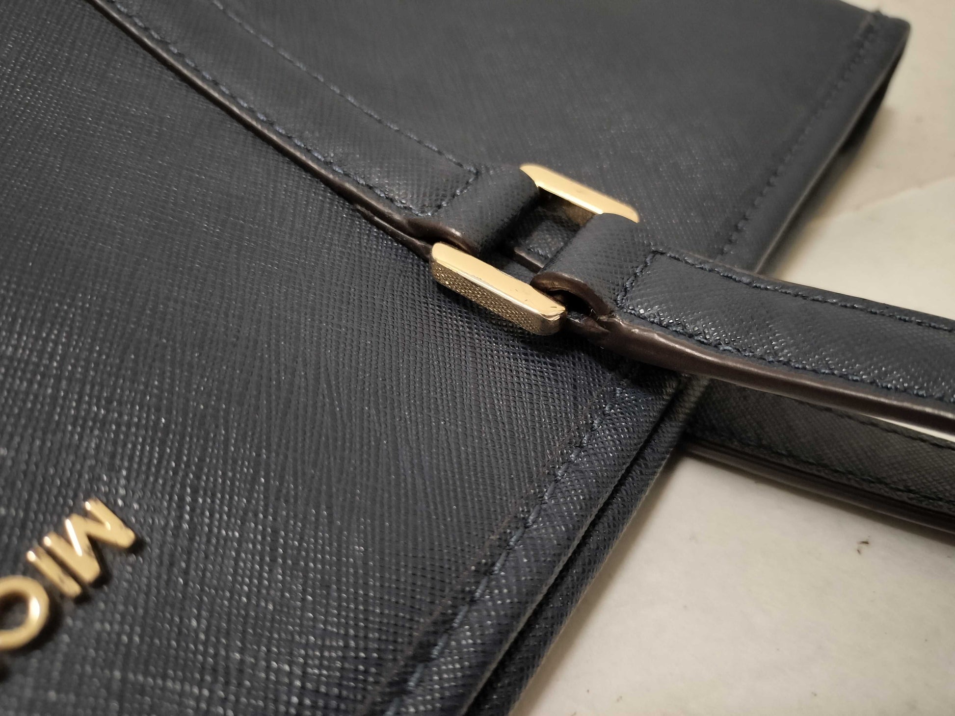 Michael Kors Navy Tote Bag
