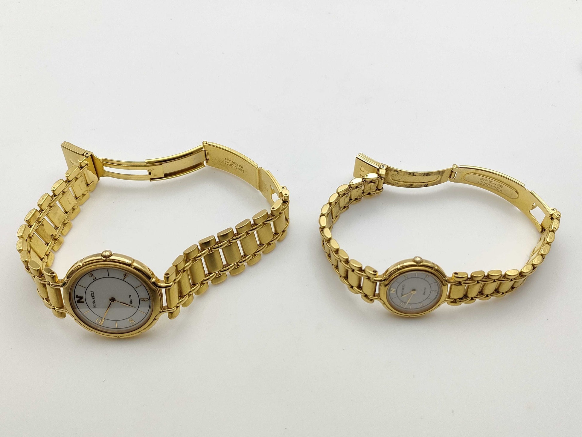 NINA RICCI Nina Ricci Pair 5P30-6200 010168/2P20-0490 900094 Quartz Pair