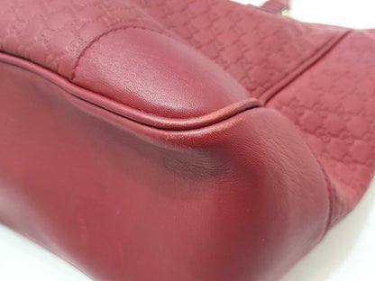 GUCCI Gucci Sima Gucci Shoulder Bag Red Handbag