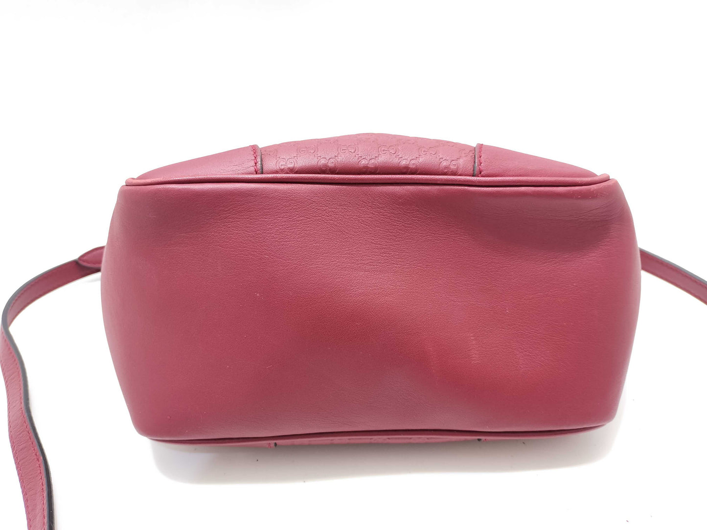 GUCCI Gucci Sima Gucci Shoulder Bag Red Handbag