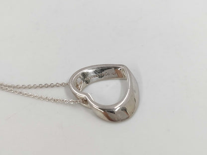 Tiffany & Co. Open Heart 925 Necklace