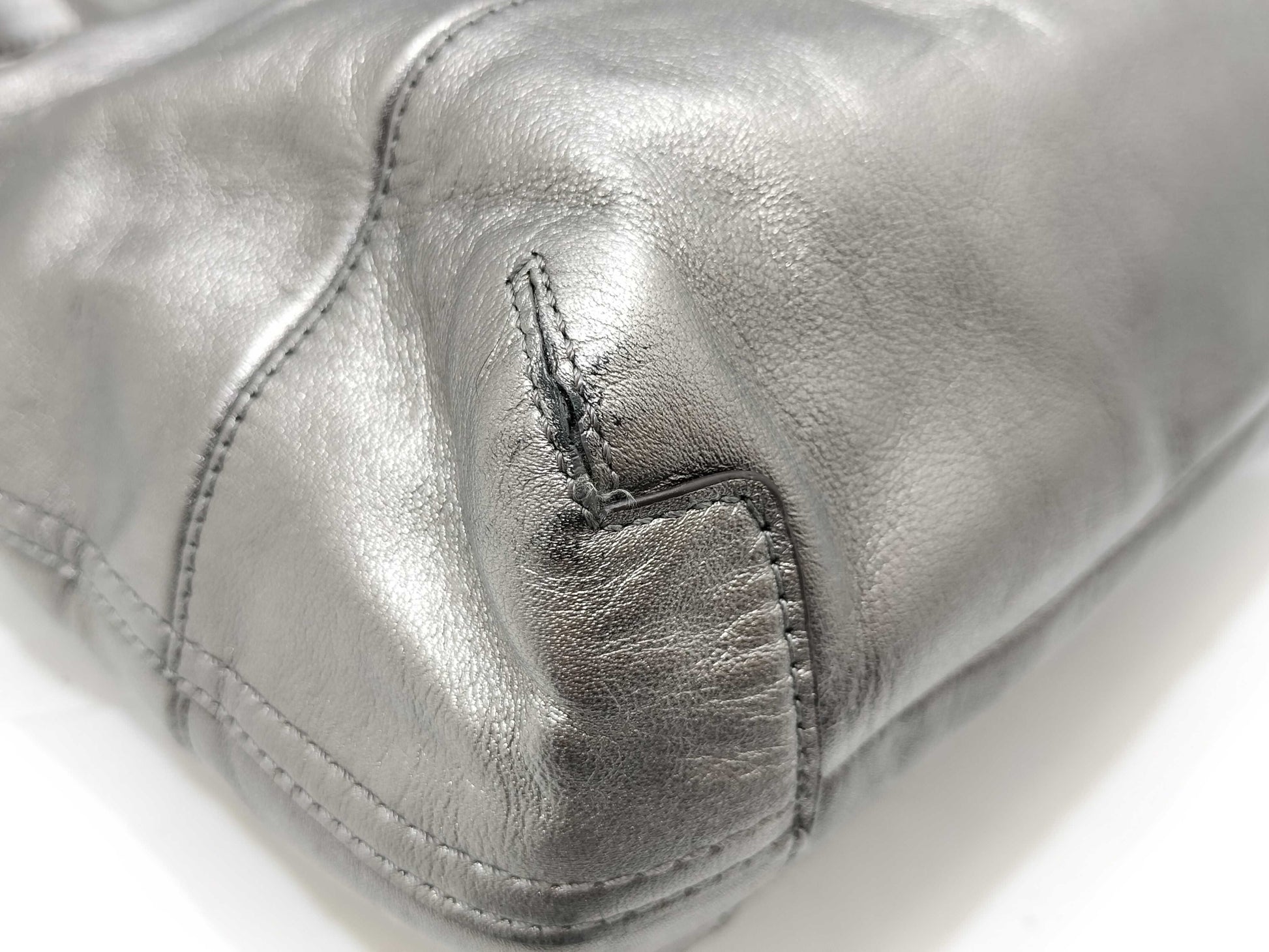 COACH Coach Silver Shoulder Bag Shoulder Bag