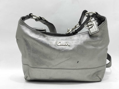 COACH Coach Silver Shoulder Bag Shoulder Bag