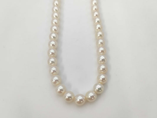MIKIMOTO Pearl Diameter Approx. 5.5-5.9m SV 18.4g Necklace 