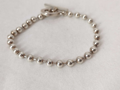 GUCCI GUCCI Gucci Ball Chain Bracelet SV925 Bracelet Bangle