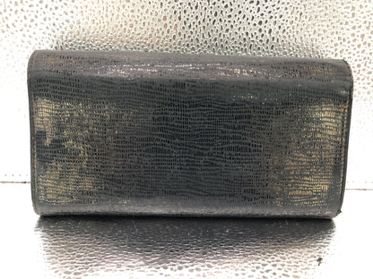 CHANEL Cocomark Flap Long Wallet with Seal 18313479 Storage Bag with Box Caviar Skin Black Gold Wallet
