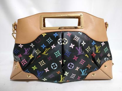 LOUIS VUITTON Monogram Multicolor Louis Vuitton Judy Multi Shoulder Bag