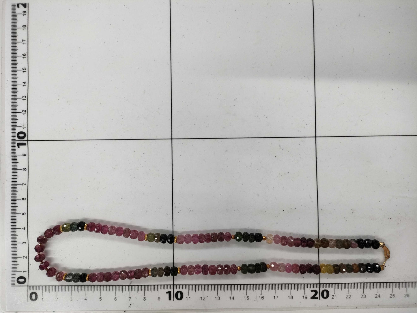 Tourmaline K18/METAL 32.0g Necklace 