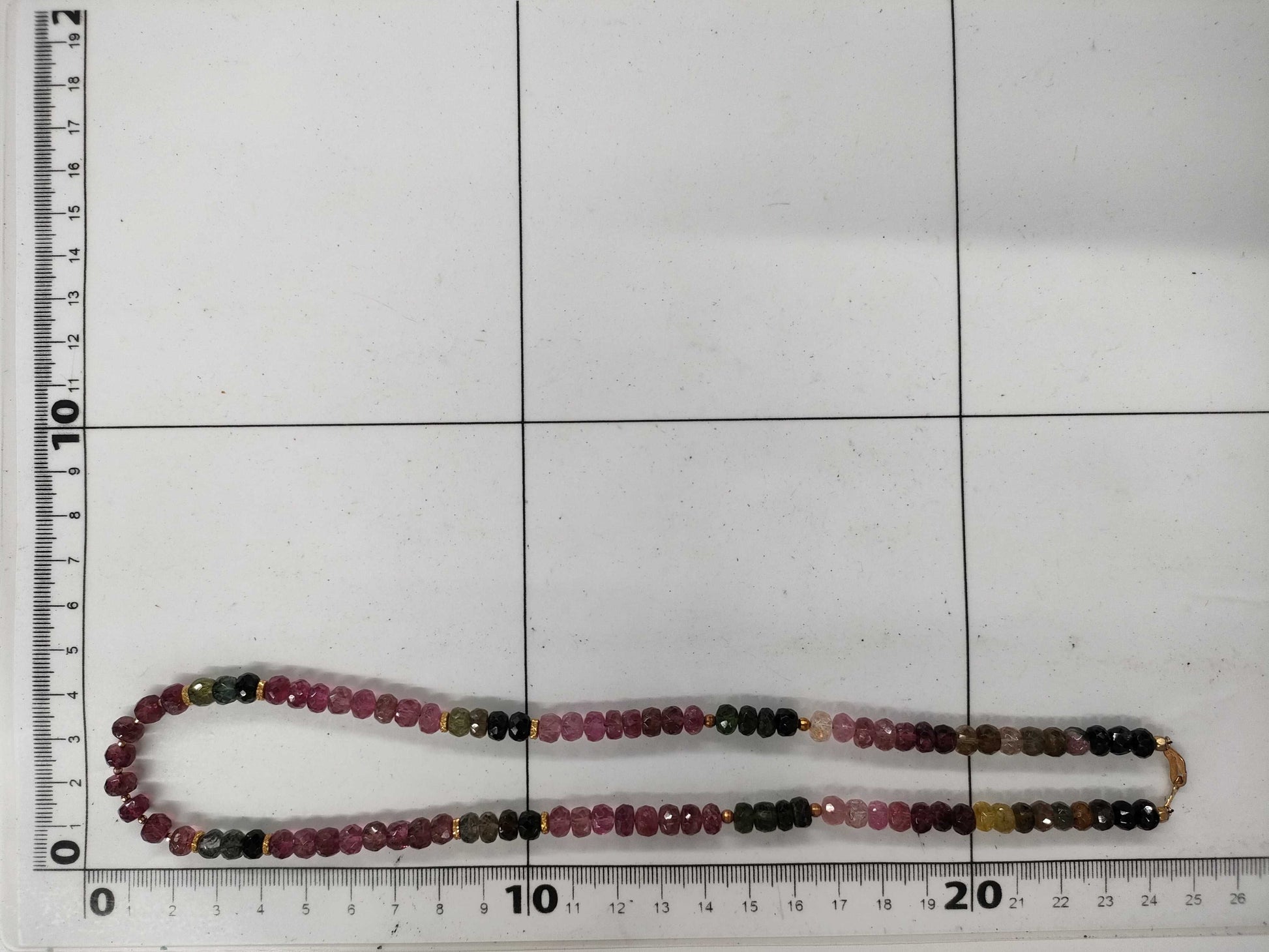 Tourmaline K18/METAL 32.0g Necklace 