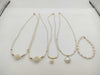 Pearl 5-piece set K18/K14/METAL 35.2g necklace 