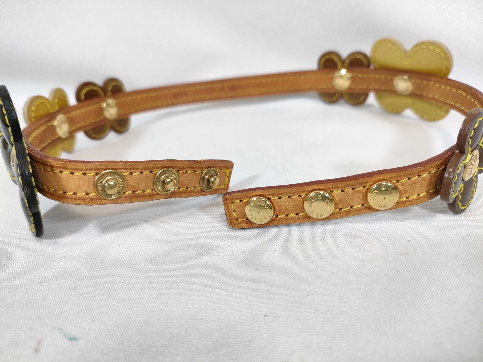 LOUIS VUITTON LV Verni Flower Lexington M92252 FL1001 Bracelet Bangle