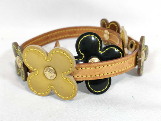 LOUIS VUITTON LV Verni Flower Lexington M92252 FL1001 Bracelet Bangle