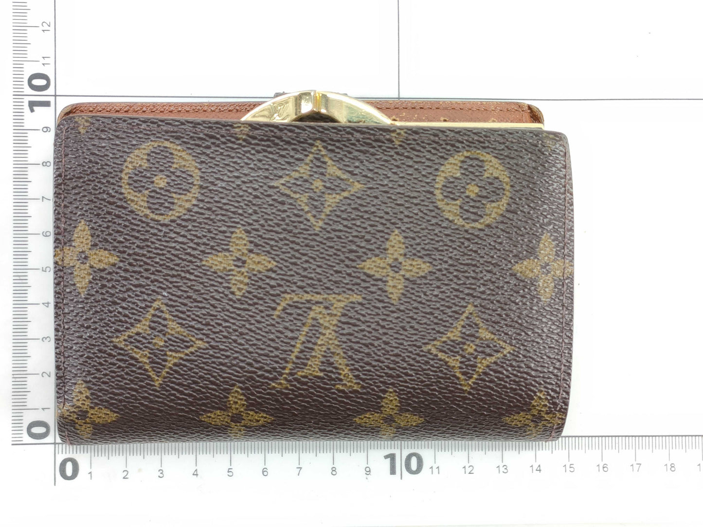 LOUIS VUITTON Monogram LV Monogram Porto Monevie Viennois M61663 MI1908 Wallet