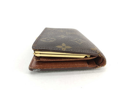 LOUIS VUITTON Monogram LV Monogram Porto Monevie Viennois M61663 MI1908 Wallet