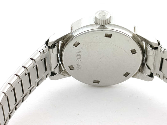 OMEGA Geneva Serial V8743 + AG5 Stainless Steel/Hand-Wound Silver Dial Women's Watch