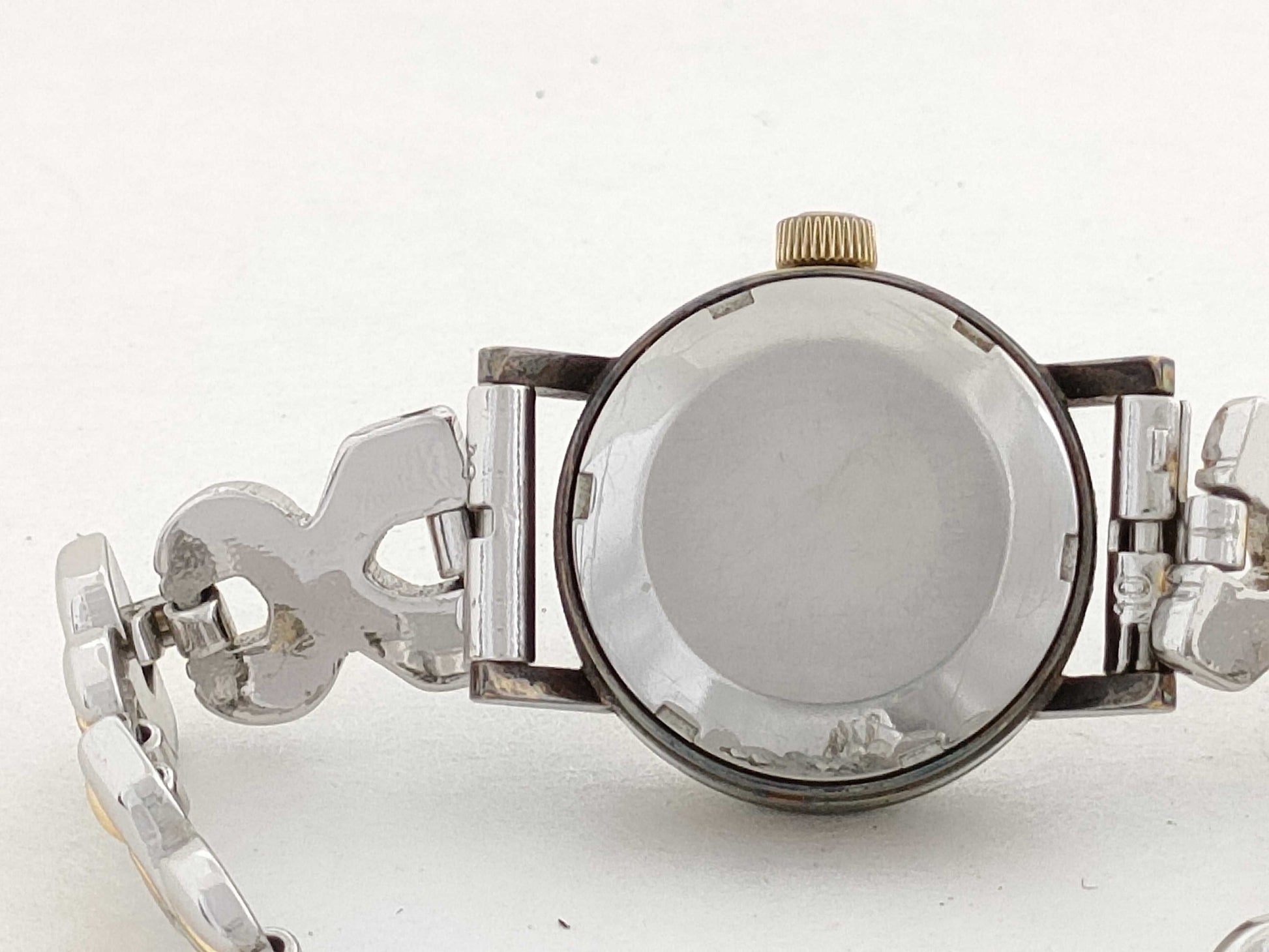 OMEGA De Ville SS/GP/AT Silver Dial Women's Watch