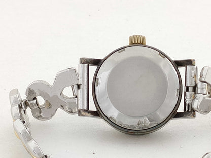 OMEGA De Ville SS/GP/AT Silver Dial Women's Watch