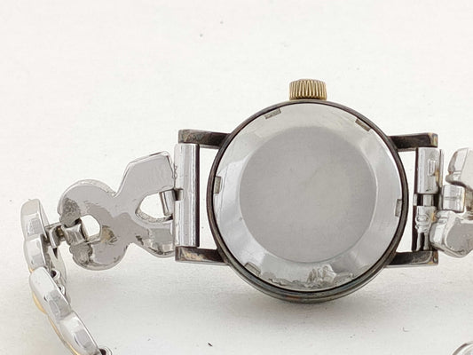 OMEGA De Ville SS/GP/AT Silver Dial Women's Watch