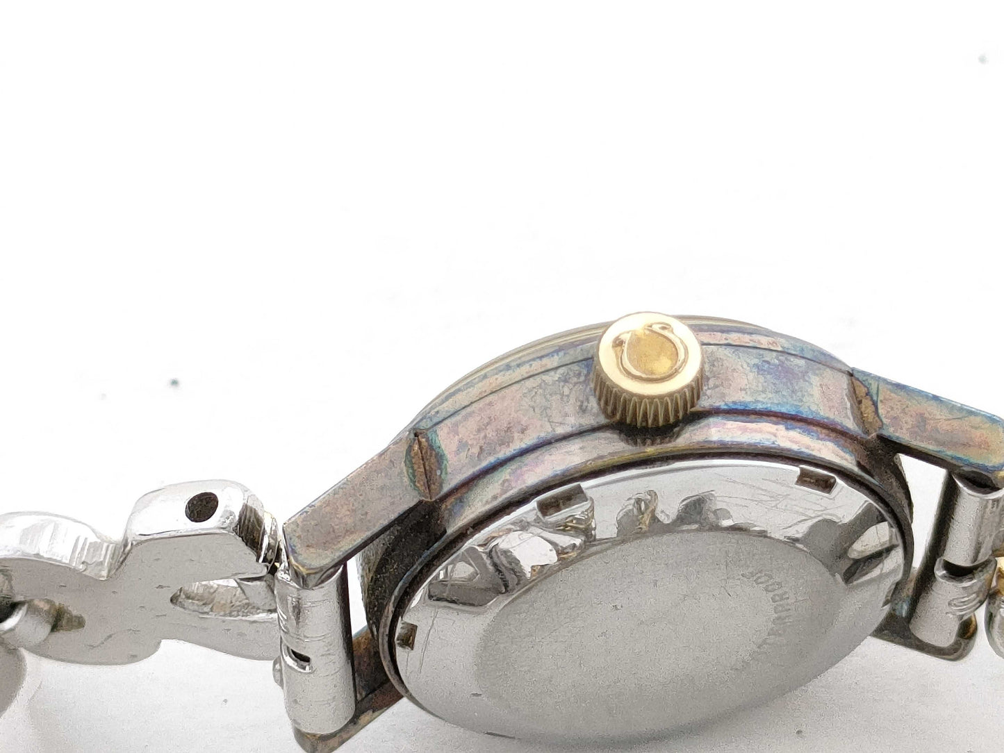 OMEGA De Ville SS/GP/AT Silver Dial Women's Watch