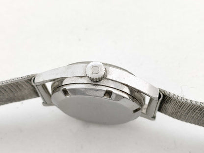 OMEGA Geneva SS/AT Silver Dial Women's Watch