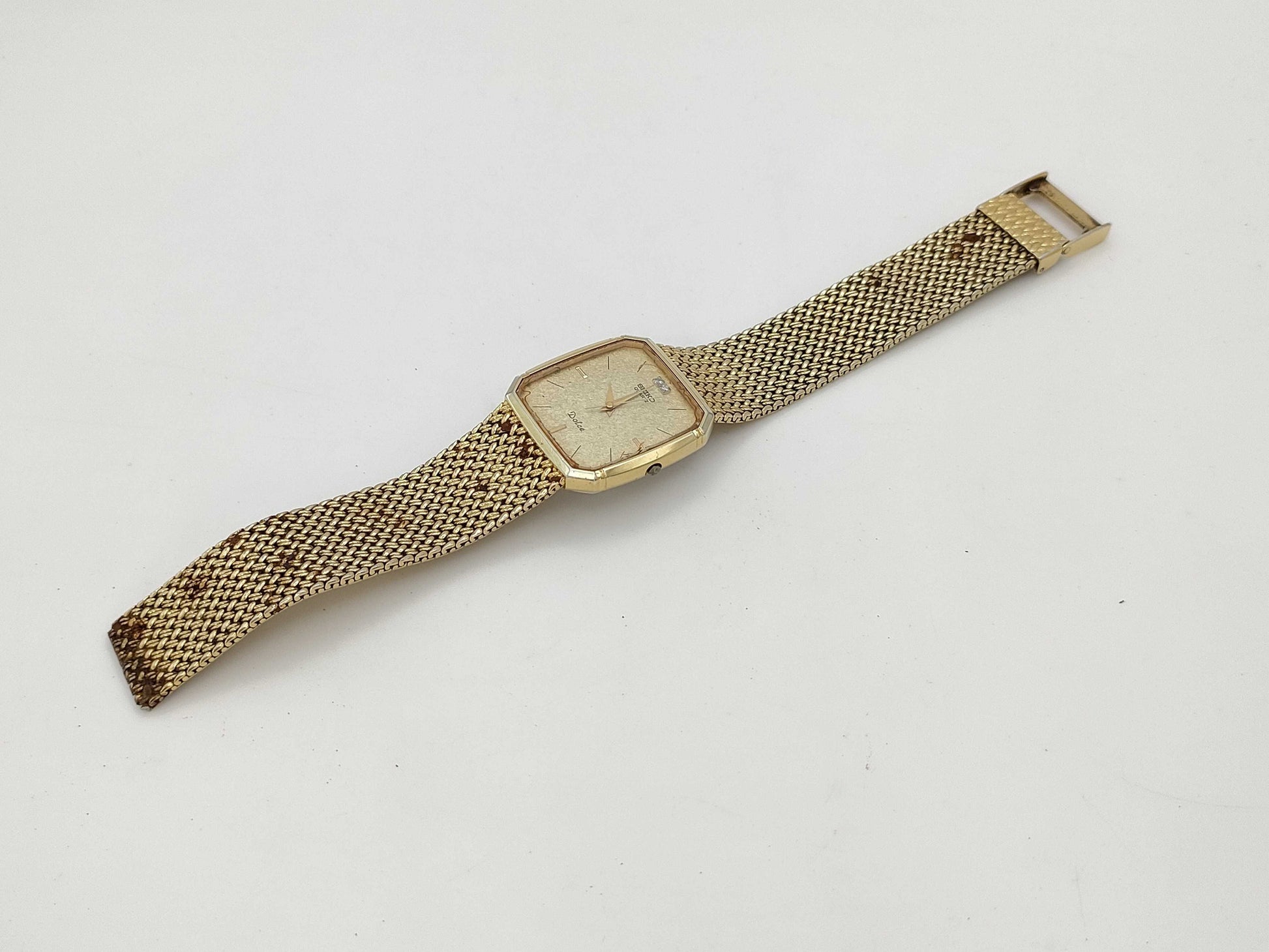 SEIKO Dolce 9521-5210 542496 Quartz Gold Dial Immutable Women's Watch