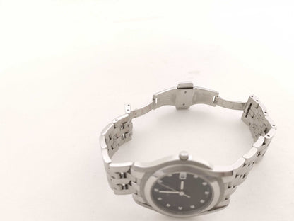 GUCCI Model 5500M Serial 12435730 Stainless Steel/QZ Black Dial Non-Working/No Operational Guarantee Men's Watch